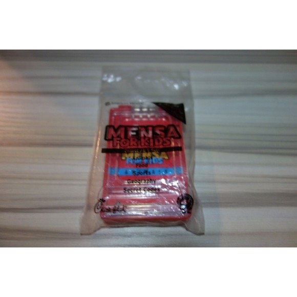 2006 Chick-fil-A Kids Meal American Mensa for Kids Toy Lot of 4 - NIP - Picture 3 of 10